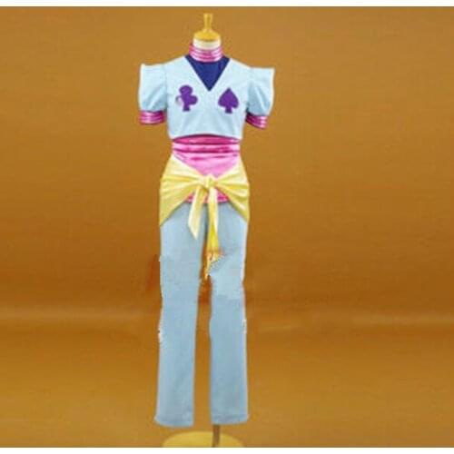 Anime Hunter X Hunter Hisoka Cosplay Costume Top+Pants+Apron