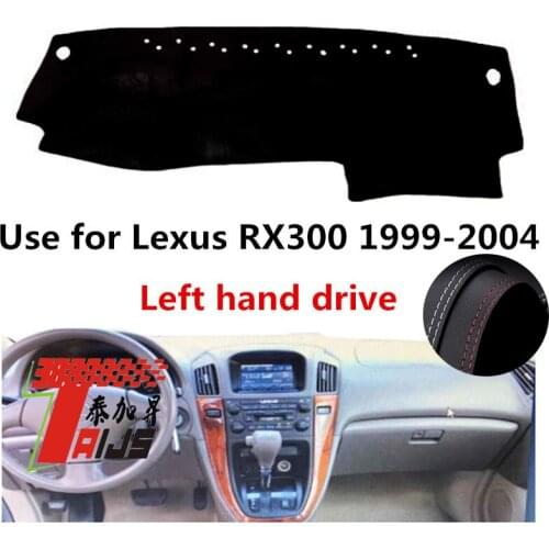TAIJS Factory protective Leather Car Dashboard Cover For Lexus RX300 1999 2000 2001 2002 2003 2004 Left hand drive
