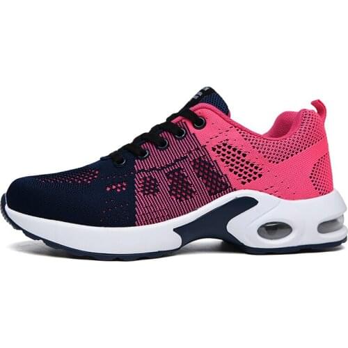 New Fashion Cushion Women Sneakers Breathable Running Shoes Women Outdoor Fitness Sports Shoes Female Lace Up Casual Shoes Flats