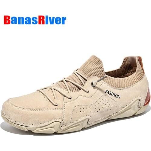 NEW Men Summer Casual Shoes Luxury Brand Leather Driving Handmade Quality Loafer Flats Big Size 38-48 Moccasins Fashion Sneakers