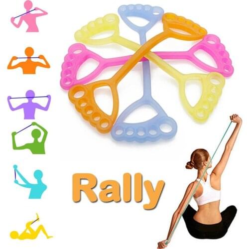 Yoga Creative New Products Finger Ring Rally Rope TPR Rally Rehabilitation Finger Ring Training Rope