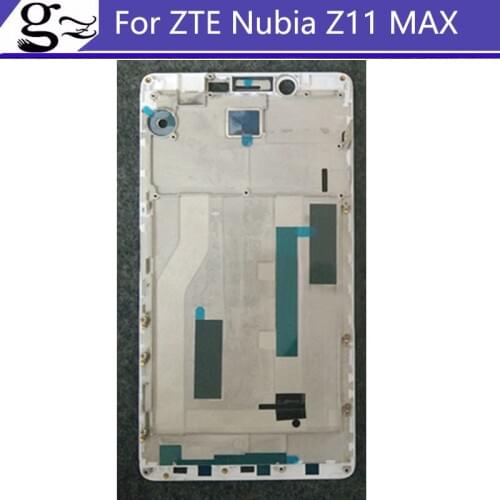 New Housing Front Middle Frame Bezel/ Middle Plate Cover For ZTE Nubia Z11 MAX NX523J Free Shipping