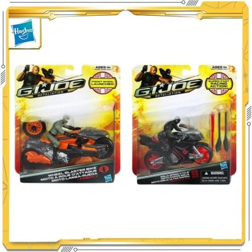 Original Hasbro G.I.Joe: Retaliation Snake eyes Firefly Motorcycle Action & Toy figures Model Toys For Children