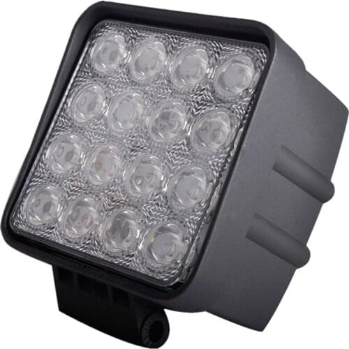 20 Pcs/lot 4 inch Car Flood Worklight Square 12V Truck Motorcycle Offroad Tractor Car Worklamp LED Lights Led Lamp Car accessory