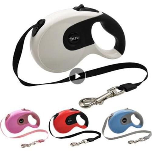 3m 5m 8m Retractable Leash For Dogs Durable Nylon Pet Walking Running Leash Rope Long Automatic Flexible Puppy Dog Leashes Lead