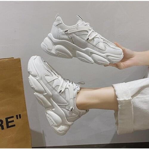 Women Shoes 2021 New Fashion Tenis Feminino Light Breathable Mesh White Shoes Woman Casual Shoes Women Sneakers zapatos de mujer