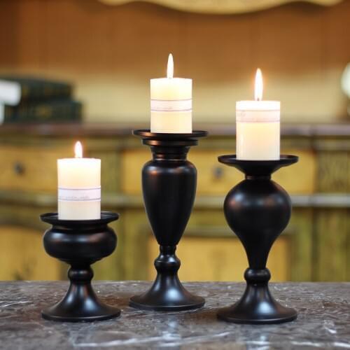 10pcs/Lot Table Candle Holder Metal Candlestick Home Decoration Geometric Candle Holders For Wedding Dinner Decoration ZZT063
