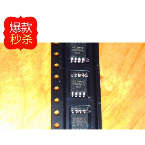10PCS New original authentic W25X40BVSSIG 25X40BVSIG SOP8 5.2MM wide