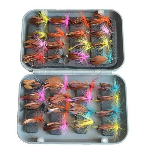 32 pcs Universal lures bait hook flies fly hook fishhook bionic bait hook insect pest fake hook Specials