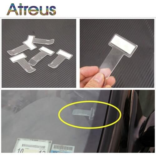 Car Stickers Mini Transparent Ticket Folder for Mitsubishi ASX Suzuki Grand Vitara Swift SX4 Chevrolet Cruze Aveo Captiva