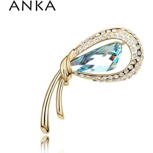 ANKA Brooches Fine Jewelry Dress Hijab Brooch Mix Wholesale Perfect Package Main Stone Crystals from Austria #85942