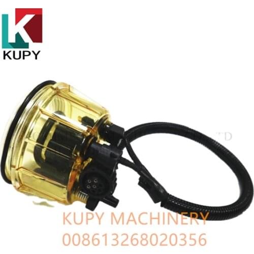 KUPY Filter Bowl 21530025 11110738 11128172 11110737 11110687 EC360 OIL FILTER SEPERATOR CUP With filter Sensor