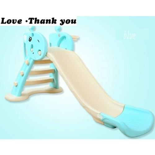 Children slide Childrens home indoor birthday toys with widening, lengthening, thickening and folding a small slide
