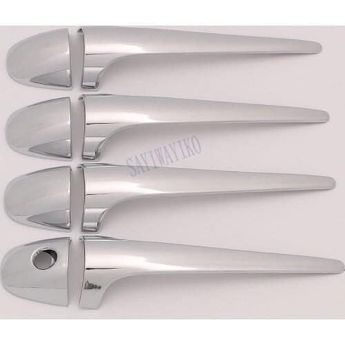 For toyota rav4 rav 4 xa40 2018 2017 2016 2015 2014 2013 chrome door handle cover parts accessories