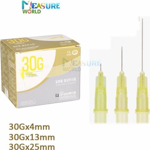 Eyelid Tools Painless small needle 4/13/25mm painless beauty ultrafine 30G * 4mm ,30G * 13mm ,30G * 25mm syringes Needles Tools