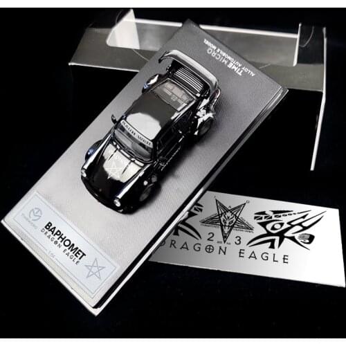 TM 1:64 RWB 964 Demons Simulation Alloy Car Model Toy Collection