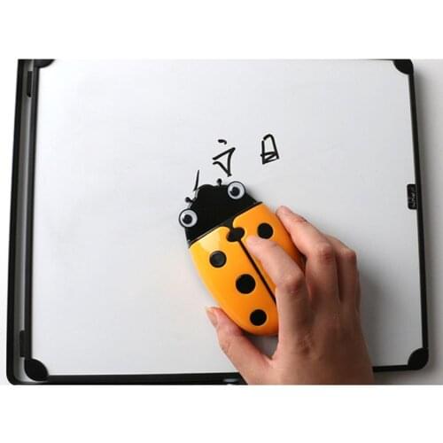 Cute Ladybug Fridge Magnetic Storage Box Eraser Whiteboard Pen Organizer Holder B36C