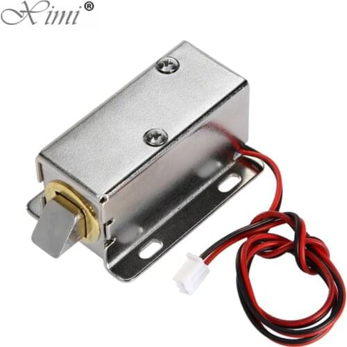 Mini Waterproof Electromagnetic Lock DC 12V Electric Bolt Lock Small Electric Control Cabinet Door Lock