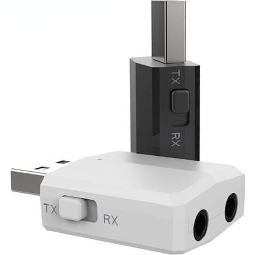 New 5.0 Wireless Bluetooth Audio Receiver Transmitter USB Three In One TV Computer Audio Adapter