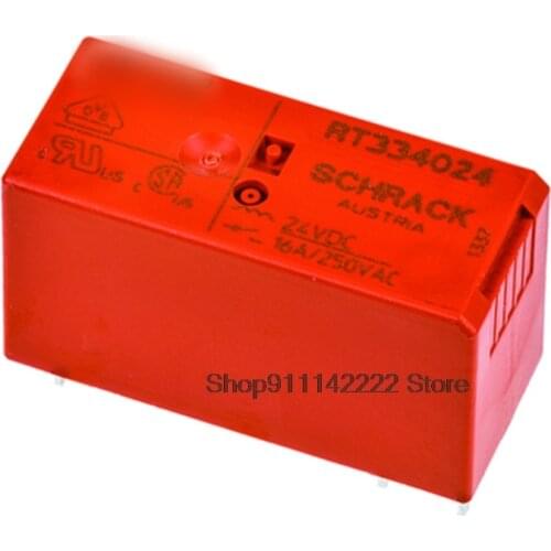 New 5pcs/lot RT334024 16A RT334024-24v 24vdc 250vac 6PIN