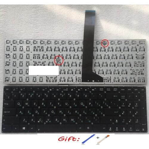 Russian Laptop Keyboard for ASUS X550C X550CA X550CC X550CL X550VC X550ZE X501 X501A X501U X501EI X501XE X501XI X550J RU Black