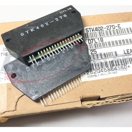 STK402-270-E STK402-270 402-270 HYB-18P Three-Channel Class AB Audio Power Amplifier IC 40 W + 40 W + 40 W Brand new original