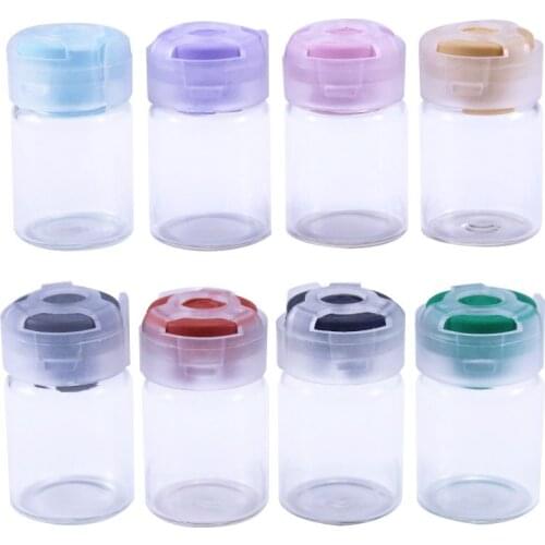 500 x New Colorful Silicone Insert Bayonet Penicillin Bottle 3ml/5ml/10ml Ampoule Vial Jar Horn Top Wholesale