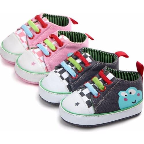 New Spring Autumn Baby Shoes Soft Bottom Infants Cotton First Walkers Newborn Boys Girls Sneakers Toddler Antislip Casual Shoes