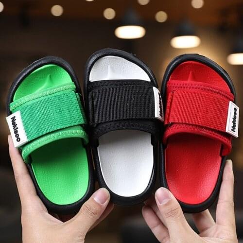 2021 Childrens Sandals Cute Slippers Fashion Beach Eva Home Slippers Sail with Brazilian Shoes Boys Girls