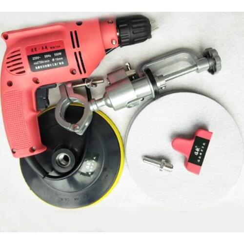 220V Electric Drill Knife Sharpener Wool Scissors Blade Grinder Wool Shears Grinding Machine Y