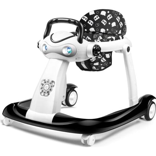 Baby walker multi-functional anti-o type leg roll 6-12 months baby male baby hand push can sit girls young children