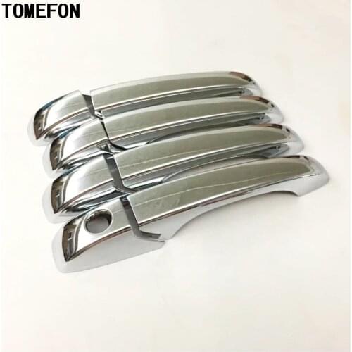 Chrome For Jeep Patriot Grand Cherokee Dodge Avenger Caravan Chrysler Town & Country 2011 2012 2013 2014 Door Handle Cover Trim
