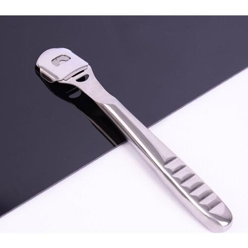 Stainless Steel Hard Dead Skin Remover Cutter Shaver Trimmer Pedicure Callus Blade Foot Caring Stainless Steel Pedicure Tools