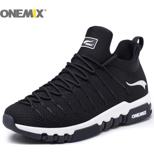 ONEMIX Mens Womens Trainers Gym Sports Shoes Air Lightweight Road Running Shoes Breathable Sneakers Casual Shock Absorbing