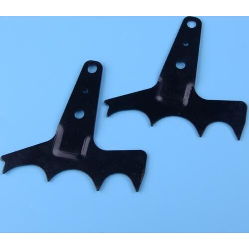 LETAOSK 2pcs Steel Felling Dog Bumper Spike Fit For Husqvarna 362 365 372 575 385 390 Chainsaw Spare Parts
