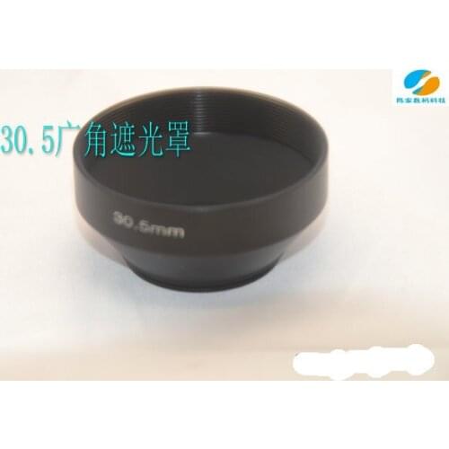 30.5mm Metal Wide Angle Lens Hood for 30.5mm lens filter Digital camera With Tracking number