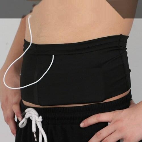 Travel multifunctional Sports pocket mini fanny pack for men women Portable invisible waist pack phone 8.5' belt bag for iphone