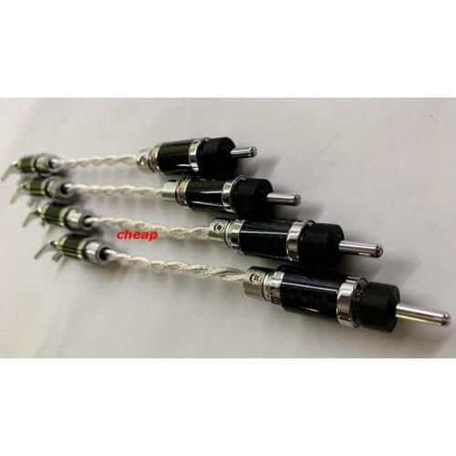 A Set of 4-Crl Speaker Terminal Jumper Cables