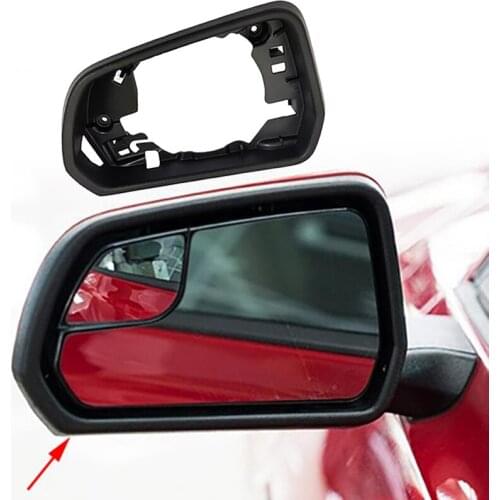 Car Reversing Mirror Frame Side Wing Mirror Housing Reflector Cover Suitable for Ford Mustang US Version 2015-2020