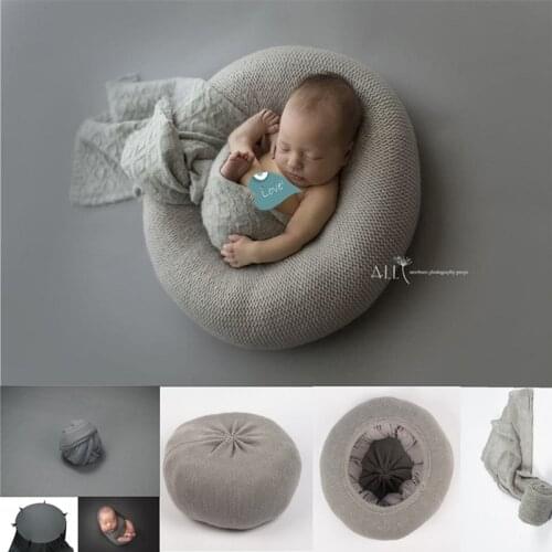 Newborn Photography Props Blanket Mat Cushion Baby Photography Backdrop Accessories Infant Baby Photo Shooting Studio Props