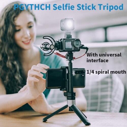 PGYTECH Tripod Selfie Stick Plus for OSMO ACTION, GoPro, OSMO Pocket, XiaoYi, Insta360 most mobile phone accessories