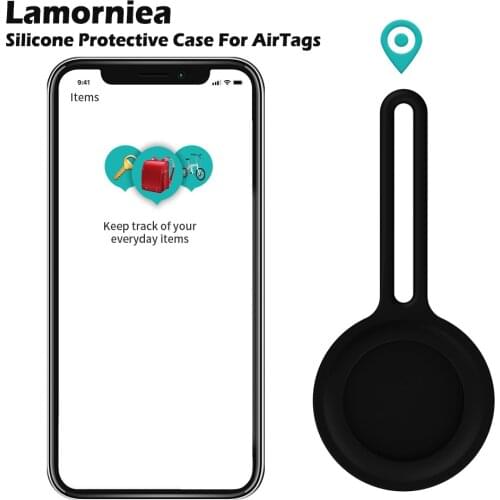 Silicone Cover Protective Case For AirTags Shockproof Anti Fall Anti Scratch Accessories Protector Cover Shell For Air Tags 2021