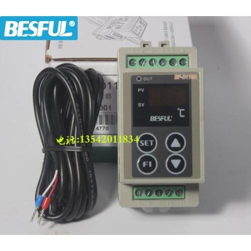 BESFUL BF-D110A solar cooling and heating temperature controller rail type single-channel temperature controller