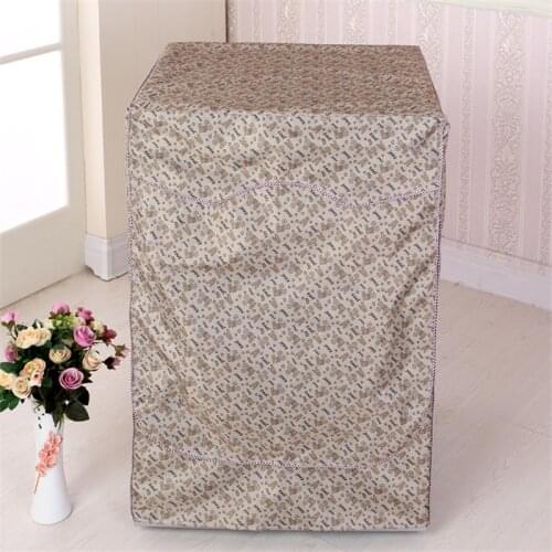 Waterproof Washing Machine Cover Sunscreen Durable Dust Cover Dryer Polyester Silver Coating Wash Drum Machine Cubierta Lavadora