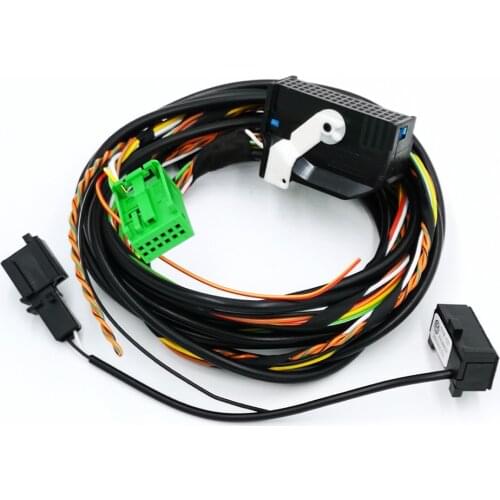 YIXINYOU Bluetooth Module Wireless Microphone Wire Harness Cable Adapter For VW RNS510 9W2 9W7 9ZZ Car Radio 1K8035730D(6.5)