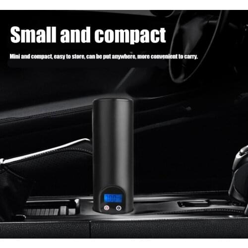 12V 150PSI Rechargeable Air Pump Tire Inflator Cordless Portable Compressor Digital Car Tyre Pump for Car Bicycle Tires Balls