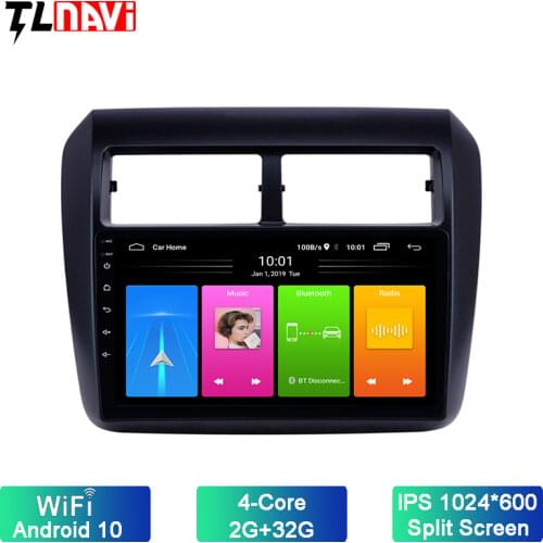 9 inch For 1Toyota AGYA/WIGO 2013 2014-2019 Android 10 Head Unit GPS Stereo with AUX WIFI support DAB+ OBD2 SWC