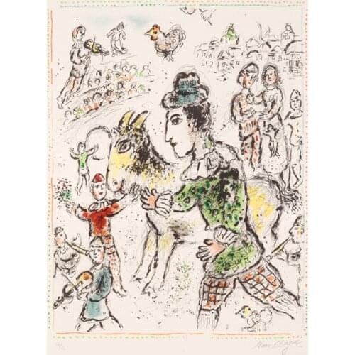 Abstract figure groom clown show scenery oil painting canvas printings printed on canvas home wall art decoration picture