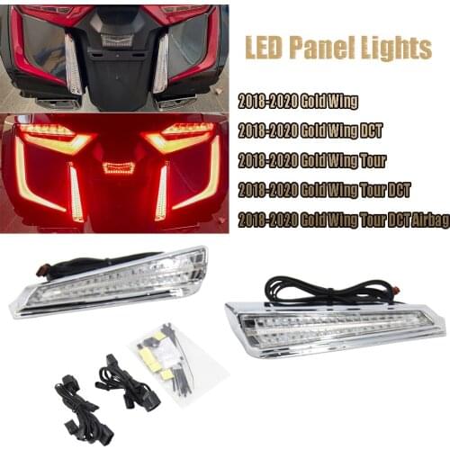 For HONDA Gold Wing 1800 F6B GL1800 New Motorcycle Turn Signal LED Filler Panel Lights Decorative Lamp 2018 2019 2020 2021
