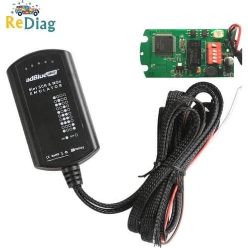 9 IN 1 ADBLUE Emulator for M/S/IVECO/DAF/VOLVO/RENAULT/F/C adblue emulator 9in1 Full Chip Truck Diagnostic